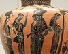 Detail of a Terracotta Hydria Attributed to the Class of Hamburg 1917.477 in the Metropolitan Museum of Art, August 2019