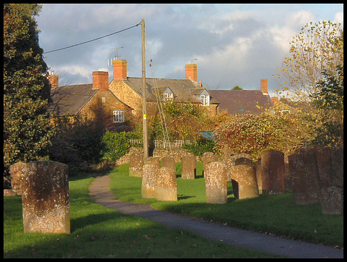 Hooky churchyard