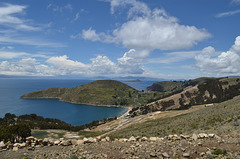 Bolivia, Titicaca Lake, The North-West Coast of the Island of the Sun