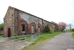 Ewanrigg Hall, Maryport, Cumbria (partly demolished c1905 and now a ruin)