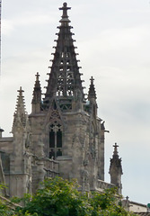 Barcellona : un campanile della cattedrale