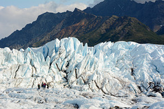 Alaska, Observation of the Matanuska Glacier
