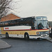 Dack (Rosemary Coaches) B493 UNB at Mildenhall - 10 Feb 1990