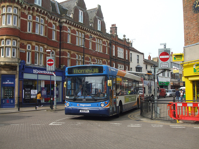 DSCF3243 Stagecoach East 22332 (AE51 AZL) in Peterborough - 6 May 2016