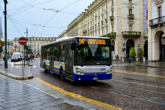 Turin 2017 – Bus on Piazza Castello