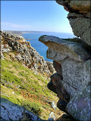 Carn Gloose, towards Sennen and Land's End