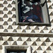 Casa dos bicos. Mur en relief, Lisbonne (Portugal)