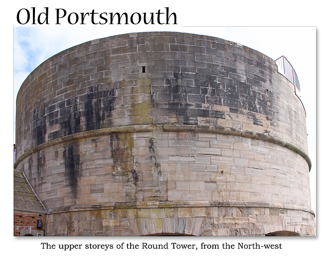 The Round Tower Upper NW elevation 11 7 2019