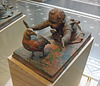 Bronze Statues of Girls Chasing Partridges in the Metropolitan Museum of Art, May 2015