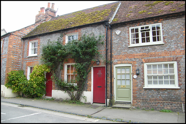 High Street terraced cottages