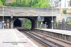 The western end of Dover Priory Station 7 5 2022