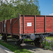 Abgestellter Güterwagen auf der Landesgartenschau Oelsnitz/Erz.