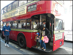 Oxford open platform bus