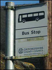 Hampton Poyle bus stop