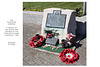 The Falkland Gardens memorial Gosport 27 5 2022