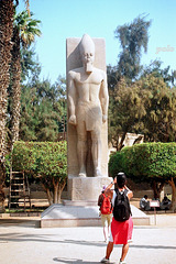 Estatua del faraón Ramses II