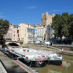 Narbonne, Canal de la Robine - 2004-09-30--Ix500-IMG 0925