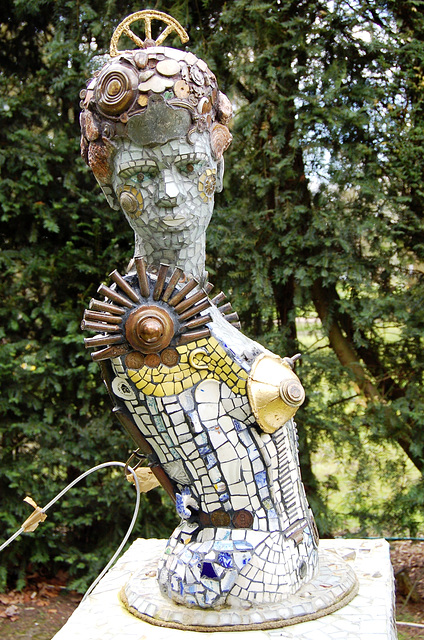 Sculpture in the Grounds of Easton Lodge, Little Easton, Essex