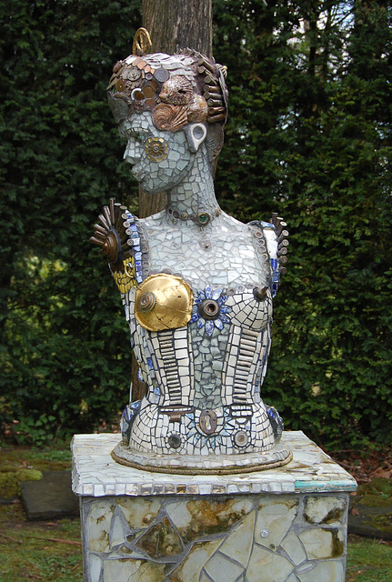 Sculpture in the Grounds of Easton Lodge, Little Easton, Essex
