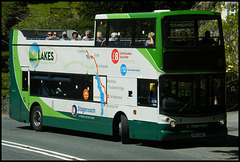 open-top Lakes bus