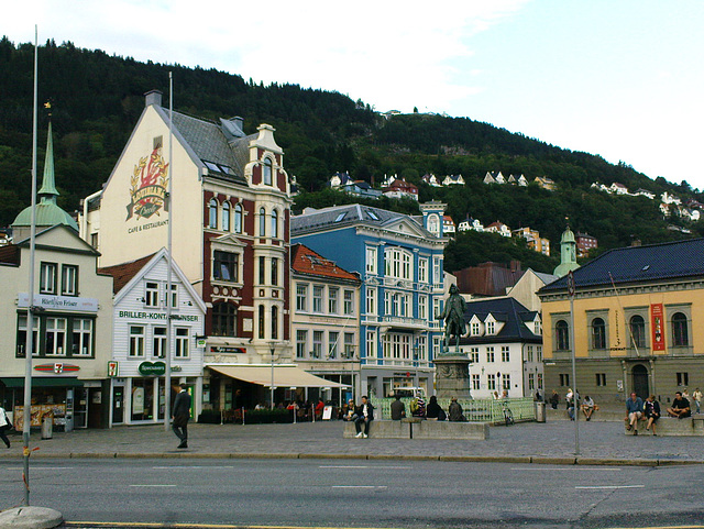 Altstadt Bergen, am Fischmarkt