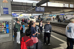 Germany 2022 – Arrival of the train to Munich