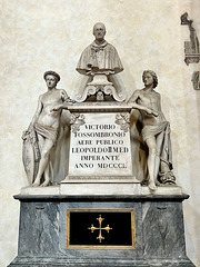 Florence 2023 – Santa Croce – Memorial tomb of Vittorio Fossombroni