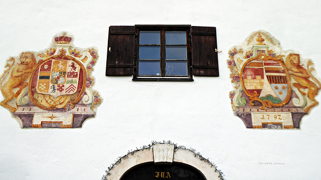 Wappen-Wand-Malerei