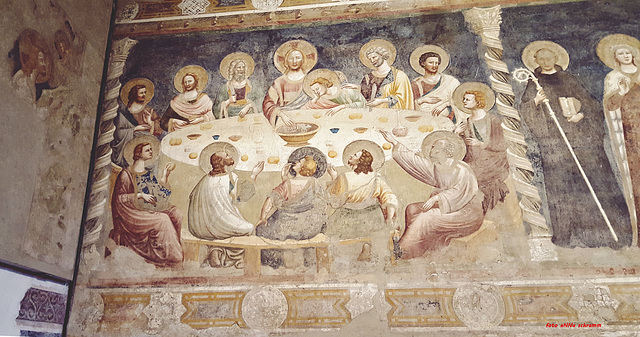 Fresken im Refektorium, Pomposa