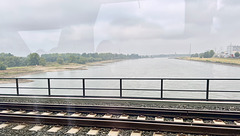 Germany 2022 – Crossing the River Rhine at Düsseldorf