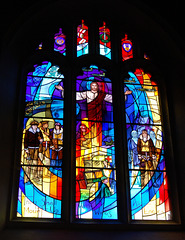 War Memorial Window, Little Easton Church, Essex