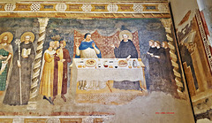 Fresken im Refektorium, Pomposa