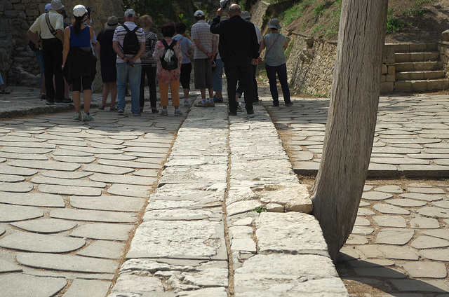 The Royal Road at Knossos Palace