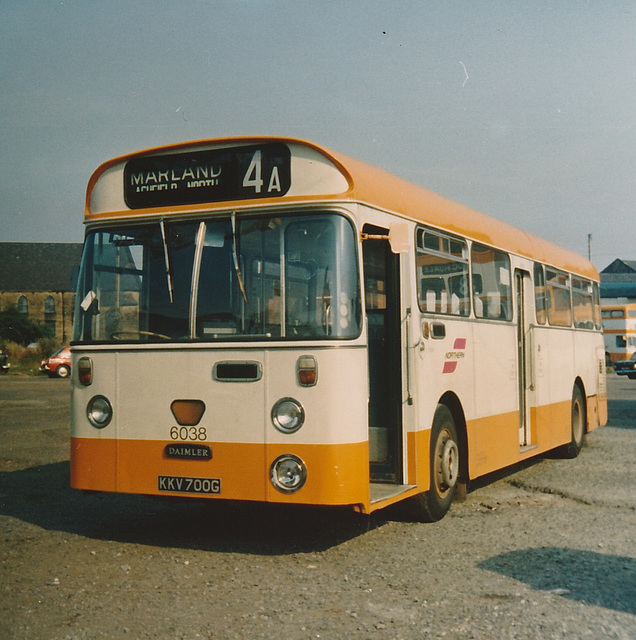 SELNEC PTE 6038 (KKV 700G) in Rochdale - Aug 1973