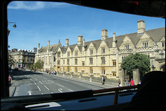 bussing past Magdalen