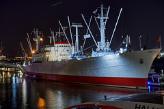 Die Cap San Diego ist das größte, fahrtüchtige Museums-Frachtschiff der Welt.