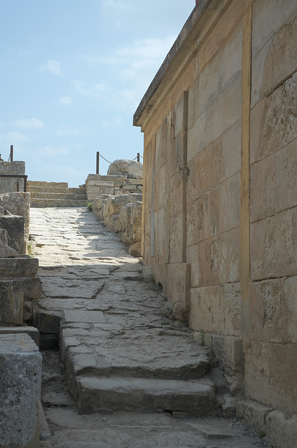 Small entrance ramp at Knossos Palace