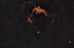 Seagull Nebula IC2177 105mm