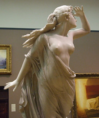 Detail of The Lost Pleiad by Randolph Rogers in the Philadelphia Museum of Art, August 2009