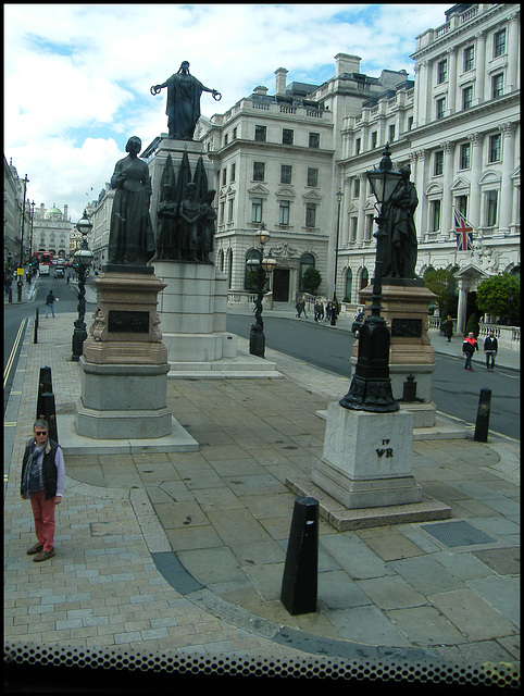 Waterloo Place memorials