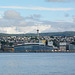 Norway, View of Trondheim from the Fjord