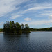 Finland, Panorama of the Lake of Kolima and the Eussaaret Islands