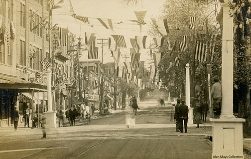 Old Home Week, Locust Street, Columbia, Pennsylvania, 1913