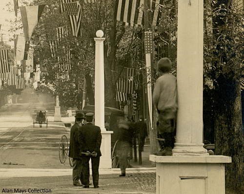 Old Home Week, Locust Street, Columbia, Pennsylvania, 1913 (Cropped Right)