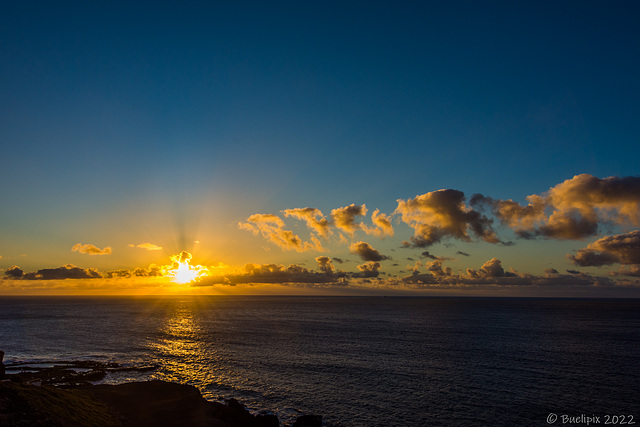 Sonnenuntergang vor Agaete (© Buelipix)