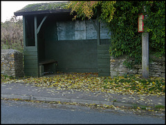 Upper Heyford bus shelter
