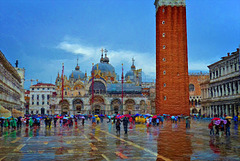 San Marco sous la pluie