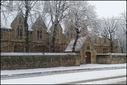 St Anthony's in the snow