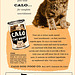 Calo Catfood/Care Food Drive Ads, 1957