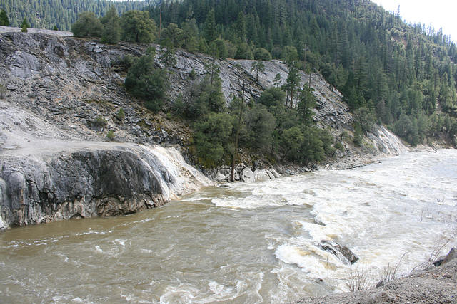 Indian Creek in flood, II